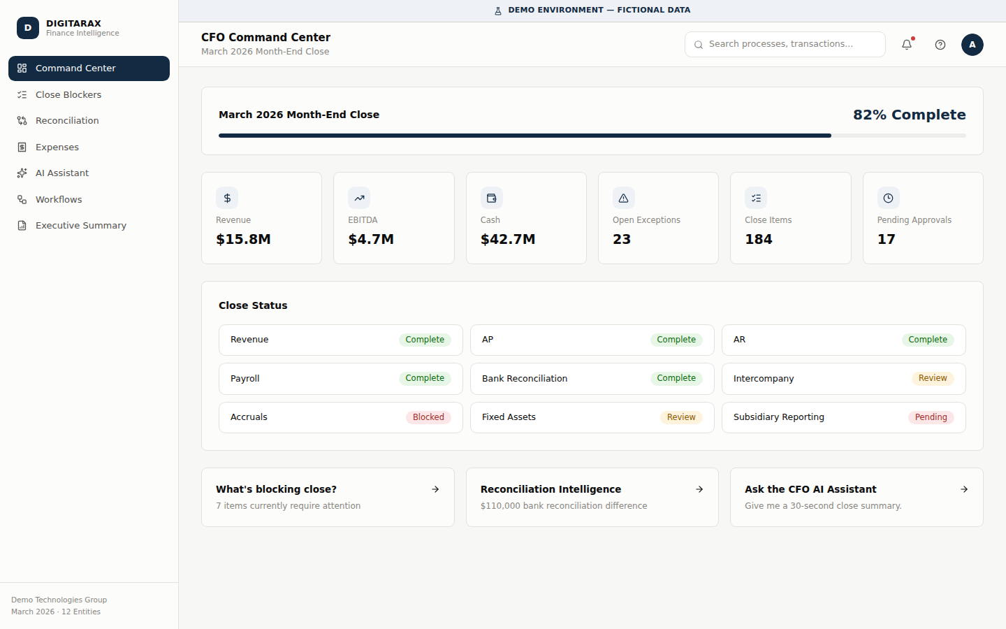 Finance Intelligence screenshot 1