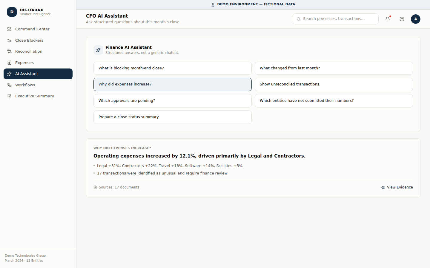 Finance Intelligence screenshot 3